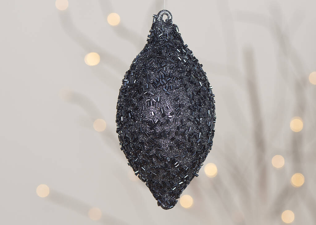 Ornement fleuron Ralitza minuit