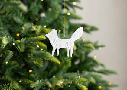 Sly Fox Ornament