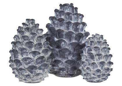 Yani Pinecones Antique Black