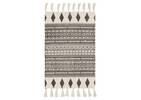 Tapis décoratifs Waverly - noirs/naturels