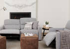 Fauteuil inclinable -Avery gris