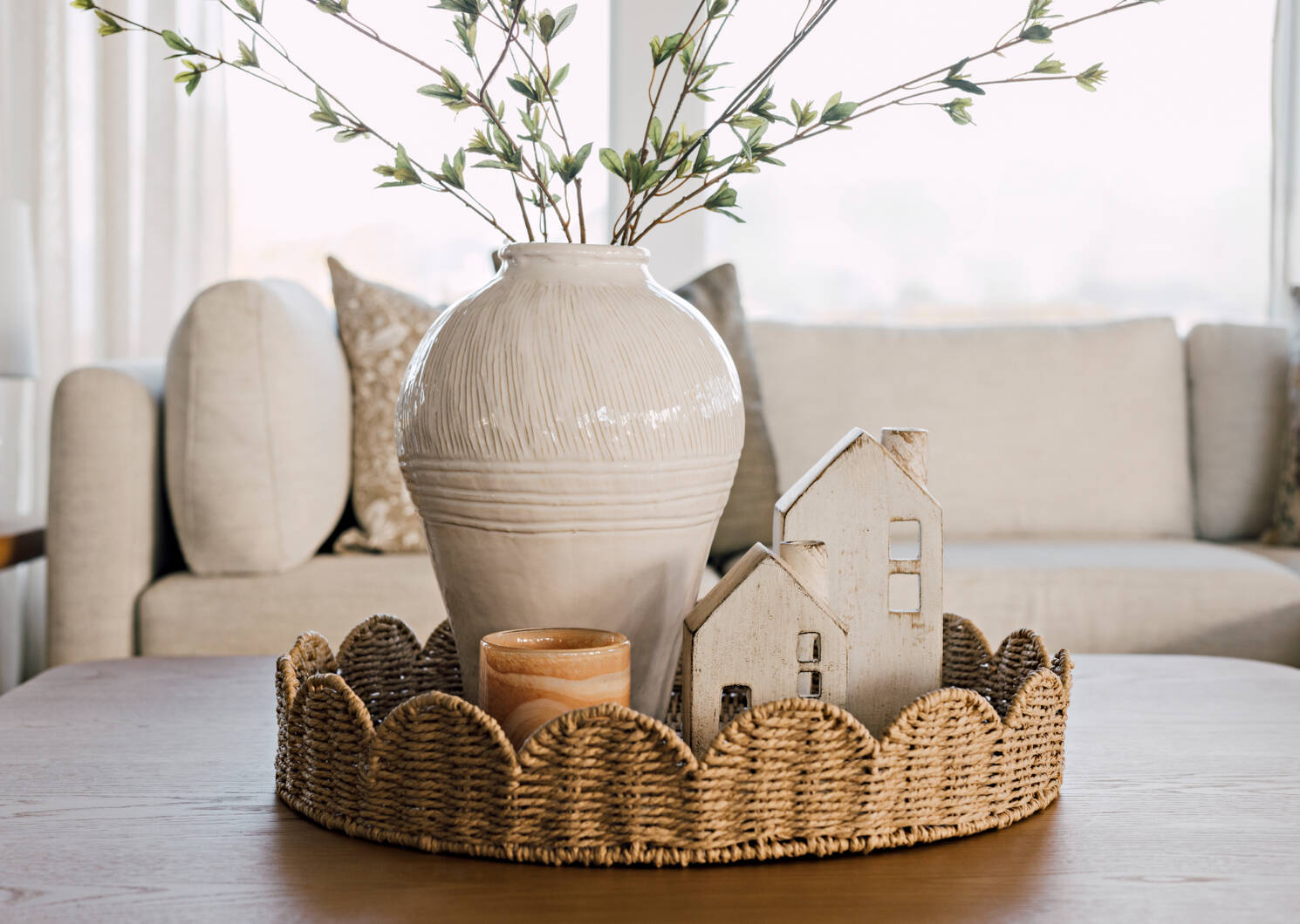 Petit porte-bougie Chalet