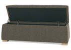 Preston Storage Bench -Amalie Café Noir