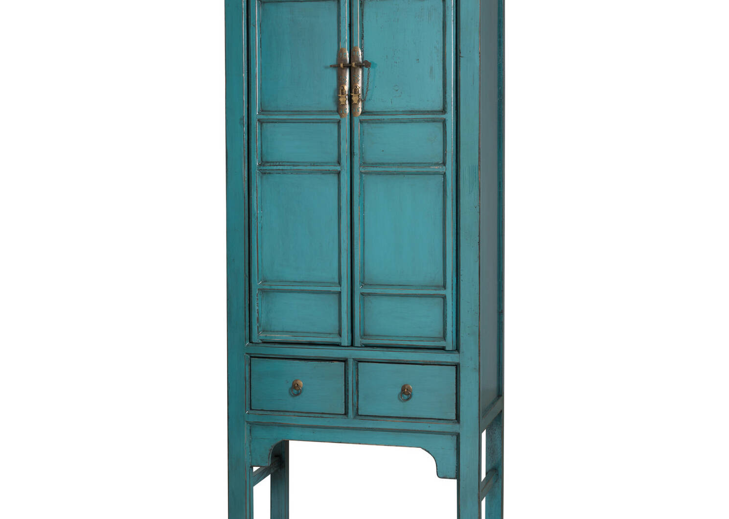 Shino Tall Cabinet -Aegean Sea