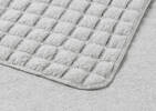 Lassen Cotton Bed Throw Light Grey