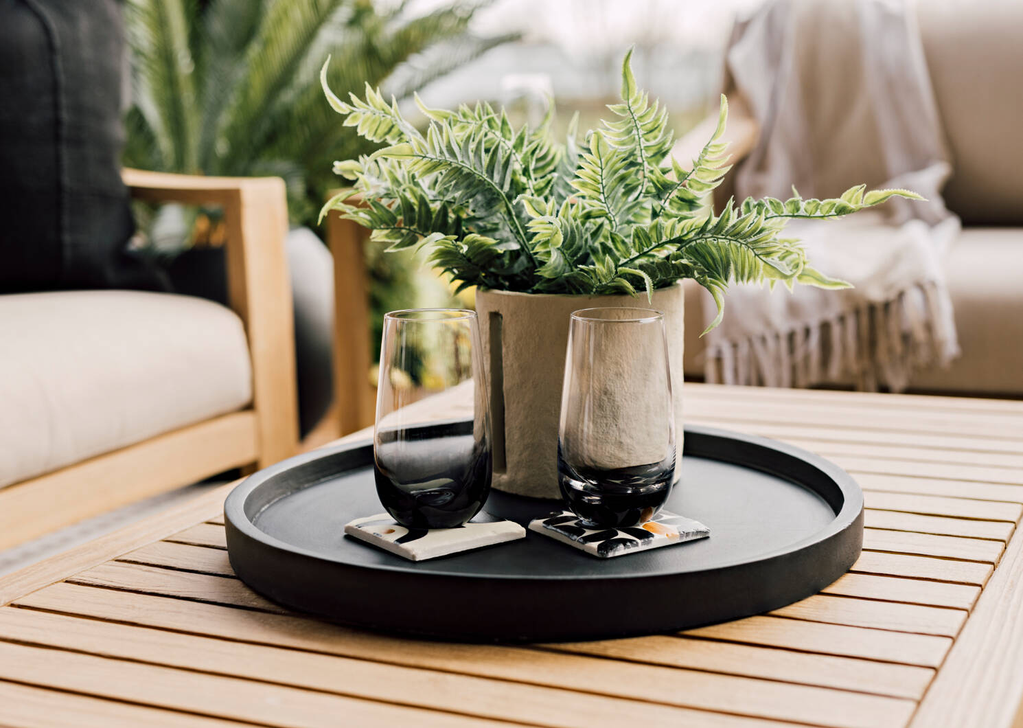Foley Candle Holder Sand