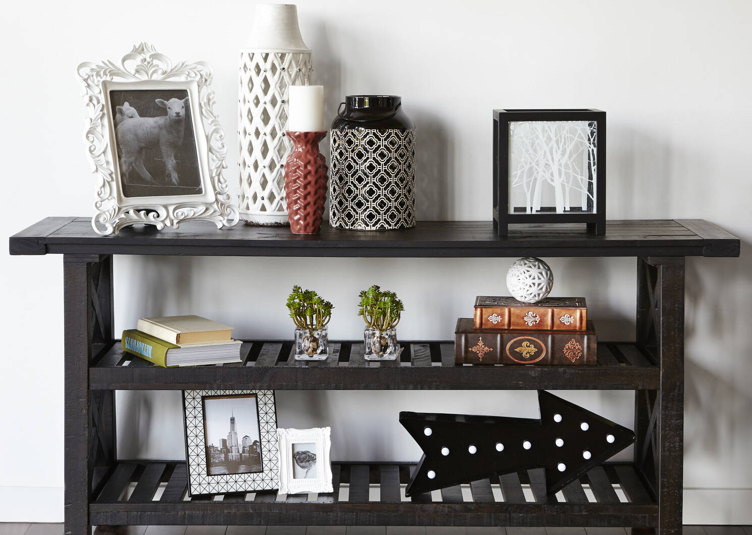 Ironside Console Table -Café