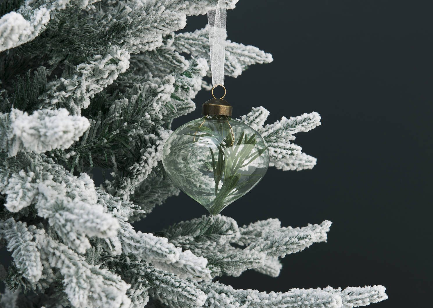 Pine Branch Onion Ornament