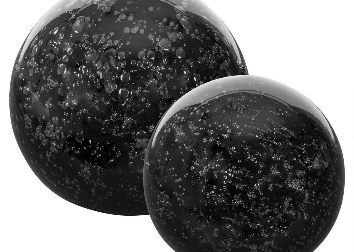 Anora Glass Balls - Black