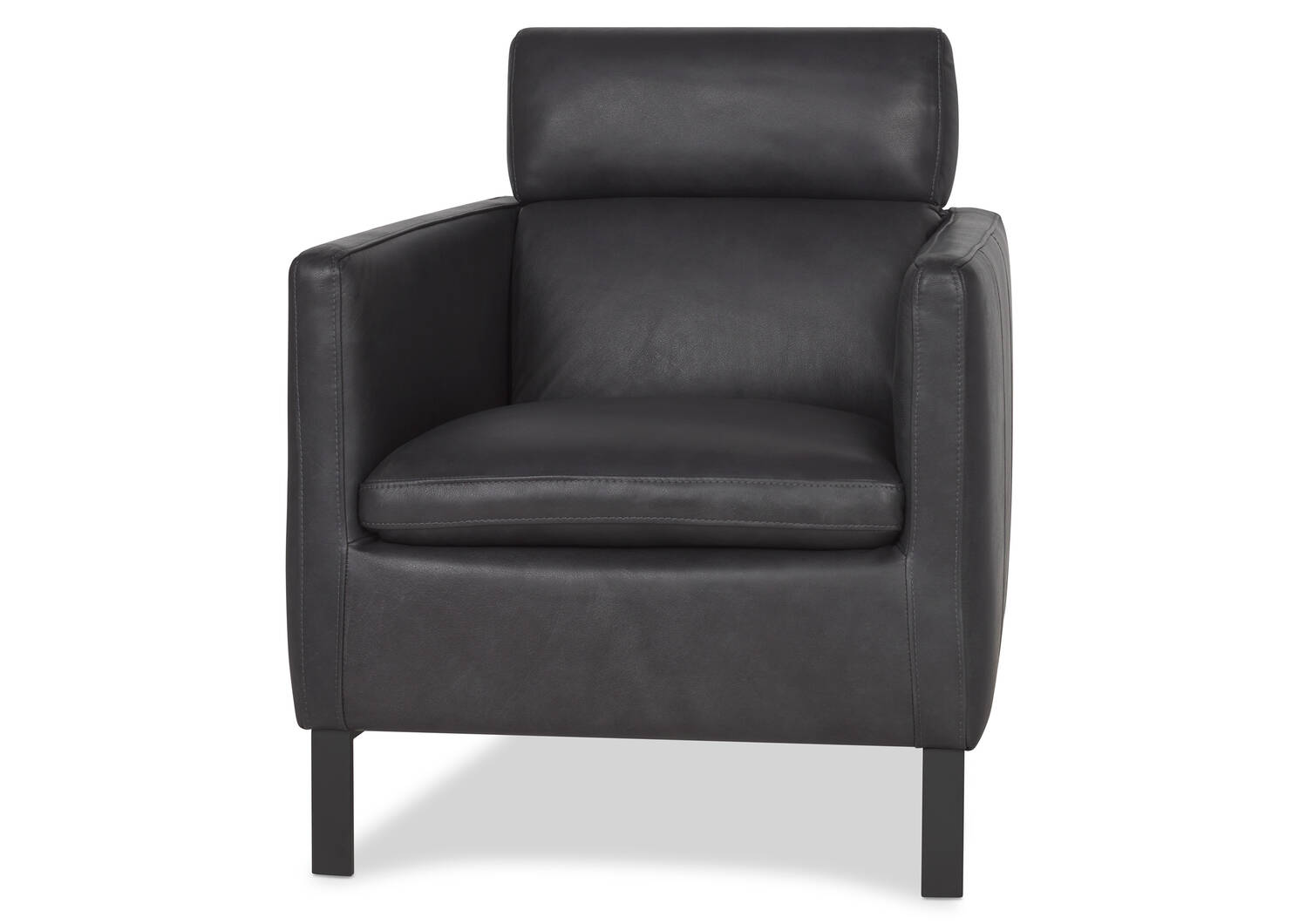 Fauteuil en cuir Camilo -Vista ombre