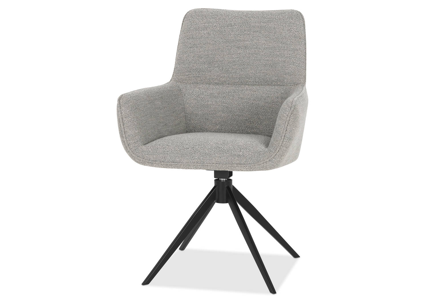 Estilo Swivel Dining Chair -Ryu Steel