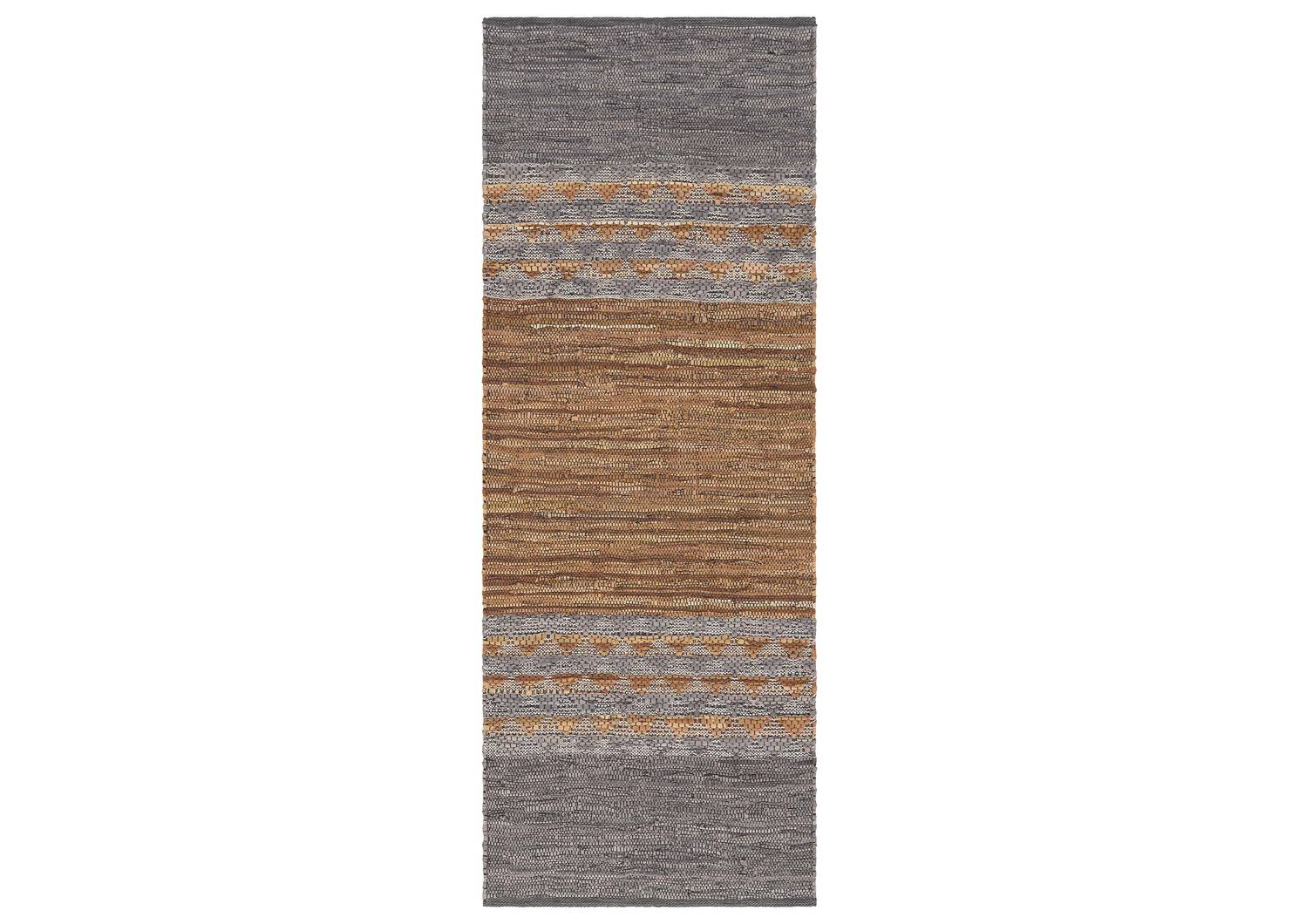 Ramya Runner 30x84 Grey/Tan