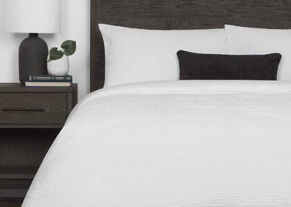 Darcy Duvet Sets - White