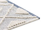 Olympia Accent Rug 36x60 Navy/Ivory