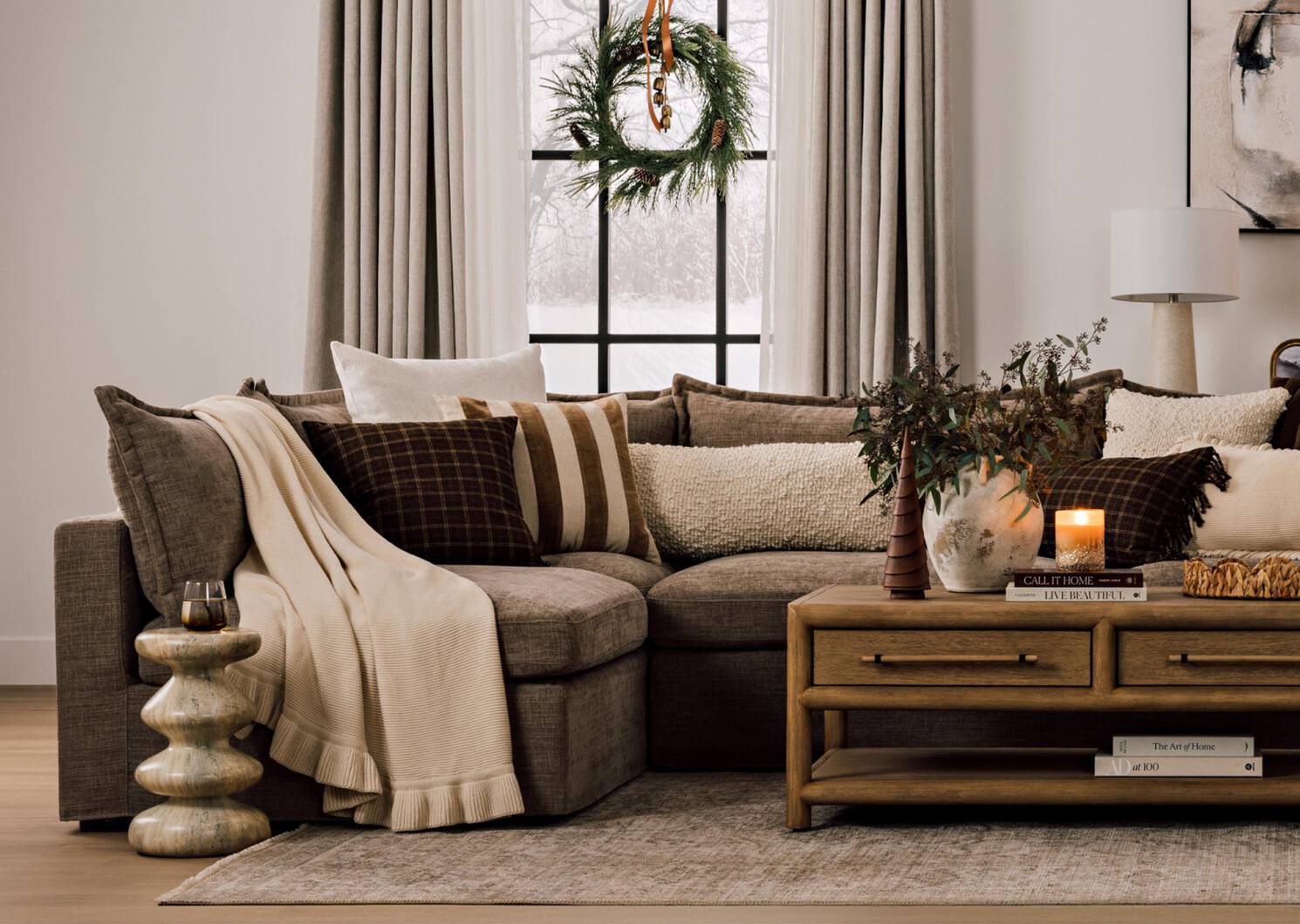 Jolly Tree Decor Large Walnut