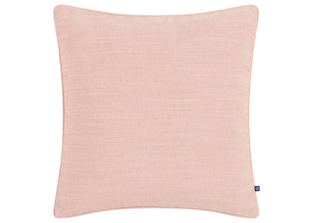 Coussin Bailey 20x20 rose voilé