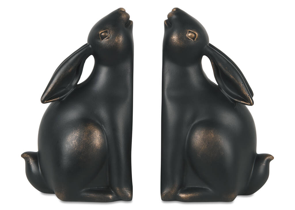 Bunny Bookend Set