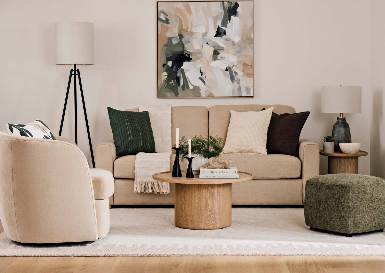 Easton Sofa Bed -Eva Sand