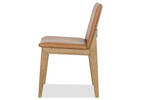 Chaise en cuir Ciera -Olson chameau