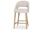 Tabouret Jerusha -Nate gingembre/faon