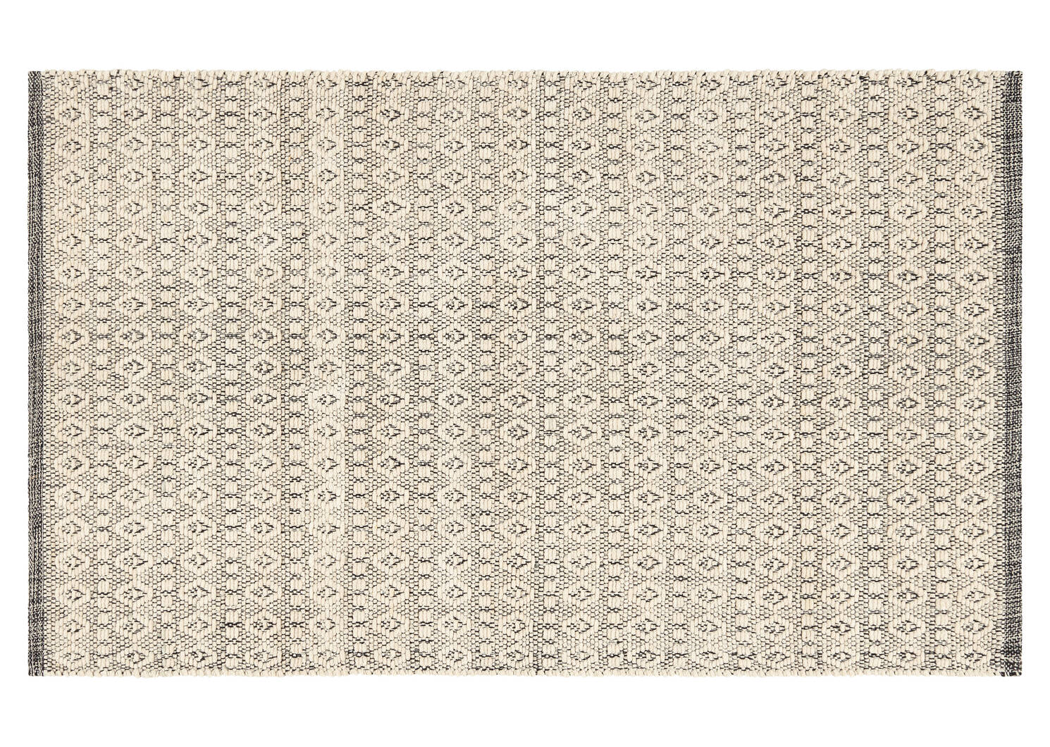 Tapis décoratif Javier 36x60 nat/noir