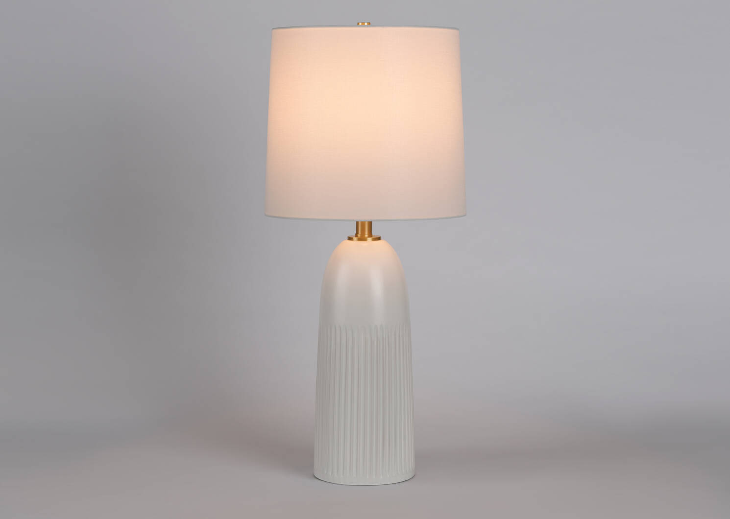 Chance Table Lamp Tall White