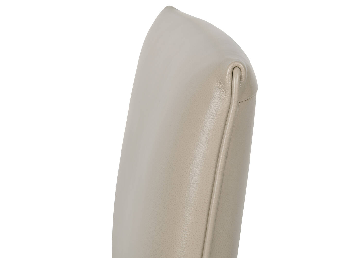 Chaise en cuir Esmae -Reede pierre