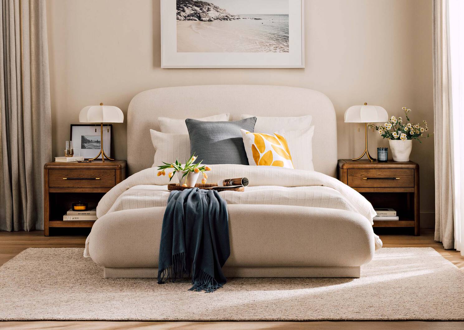 Tapis Alonzo 94x120 terre