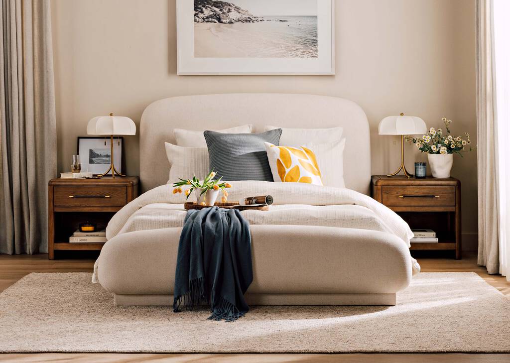 Tapis Alonzo 94x120 terre