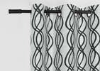 Rideau Murdock 96 gris/noir