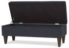 Tarrin Storage Bench -Lauryn Grey
