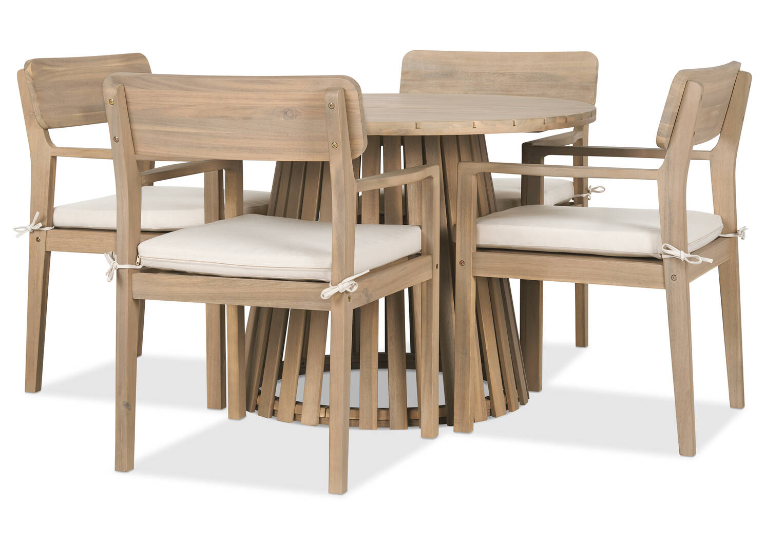Table ronde ext. Cabrie 42 po -nat.
