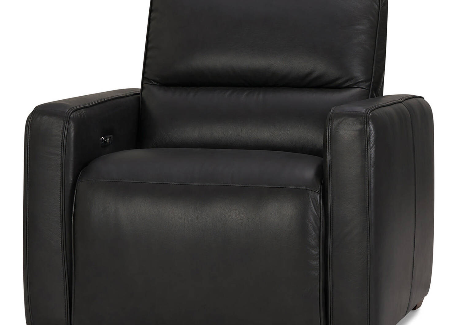 Encore Leather Recliner Bram Coal Urban Barn