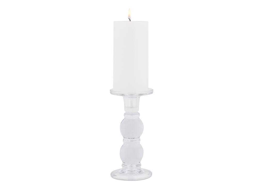 Porte-pilier moyen Octavia en verre