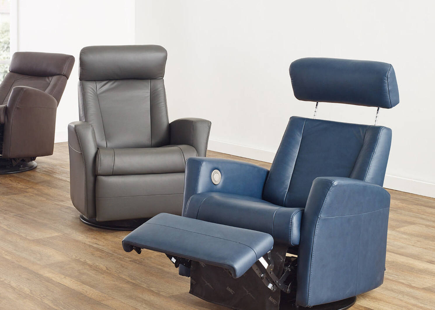Benson Motion Recliner Tre Brown Urban Barn
