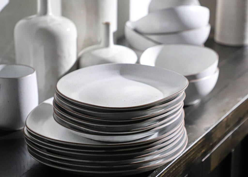 Nara 16pc Dish Set White