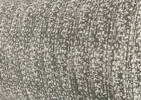 Coussin en coton jacquard Nia 12x22 gris