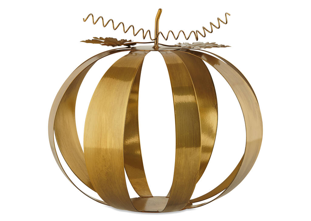 Elnora Brass Pumpkin Large