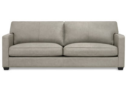 Burke Custom Leather Sofa
