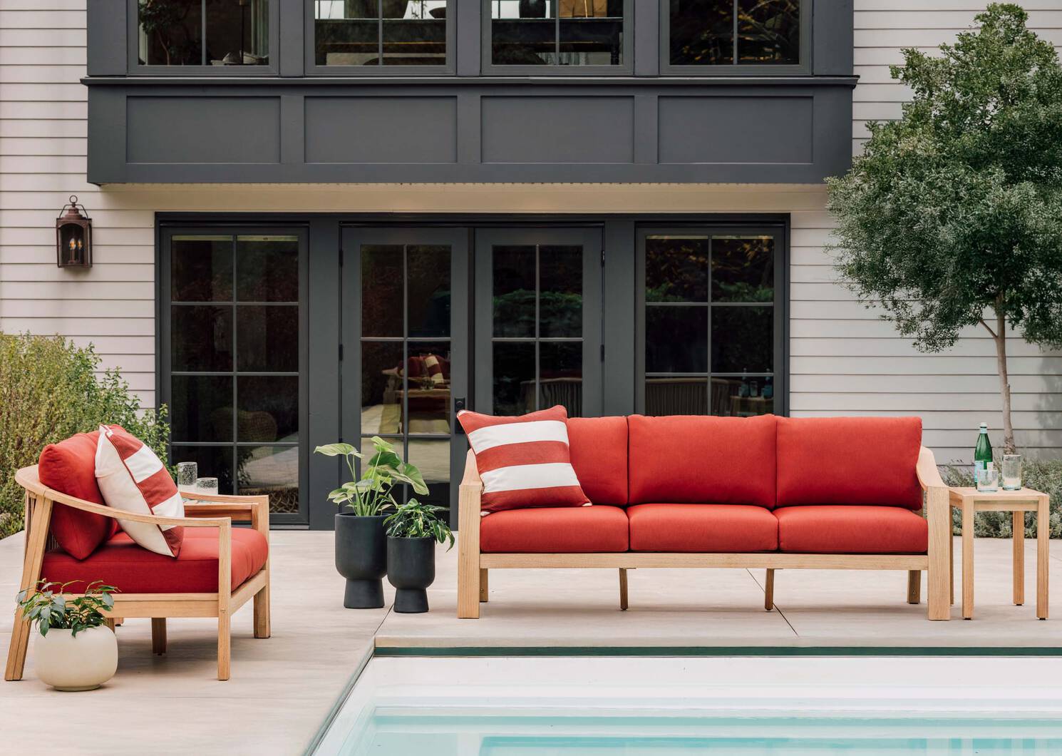 Tulum Outdoor Sofa -Rust