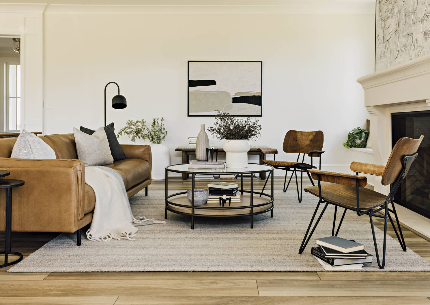 Bower Coffee Table -Cera Almond