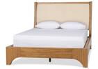 Wardel Bed -Theo Toffee/Arden San, QUEEN