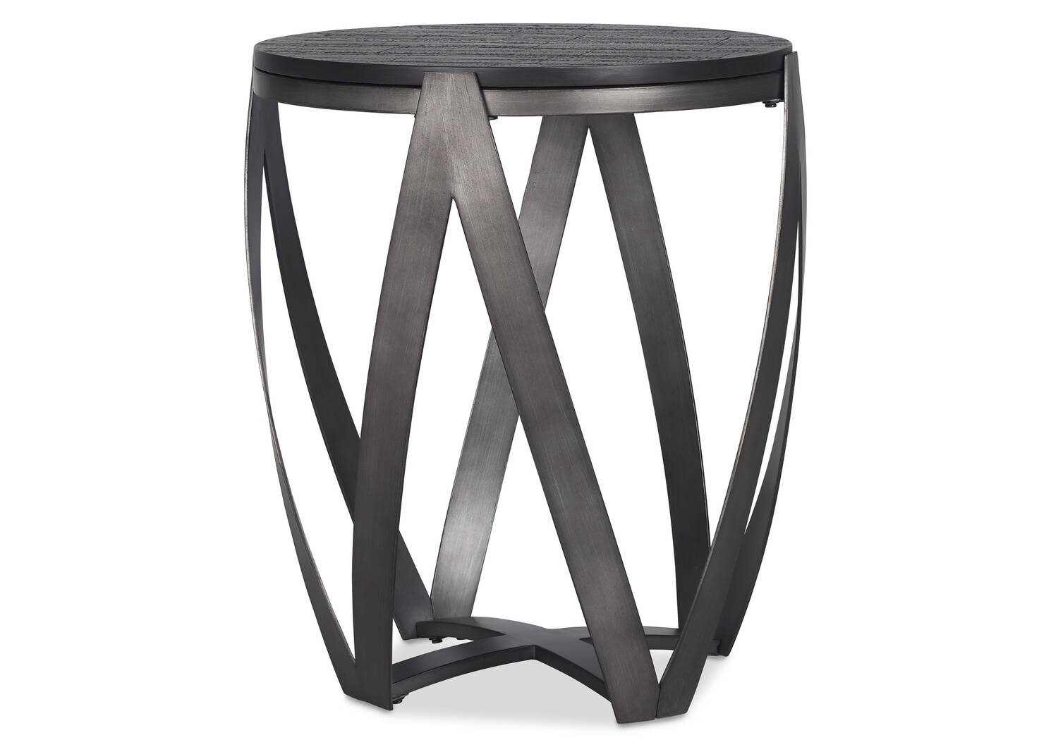 Argyle Side Table -Reviv Coal