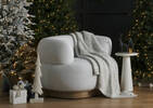 Nordic Reindeer Statue Set Black