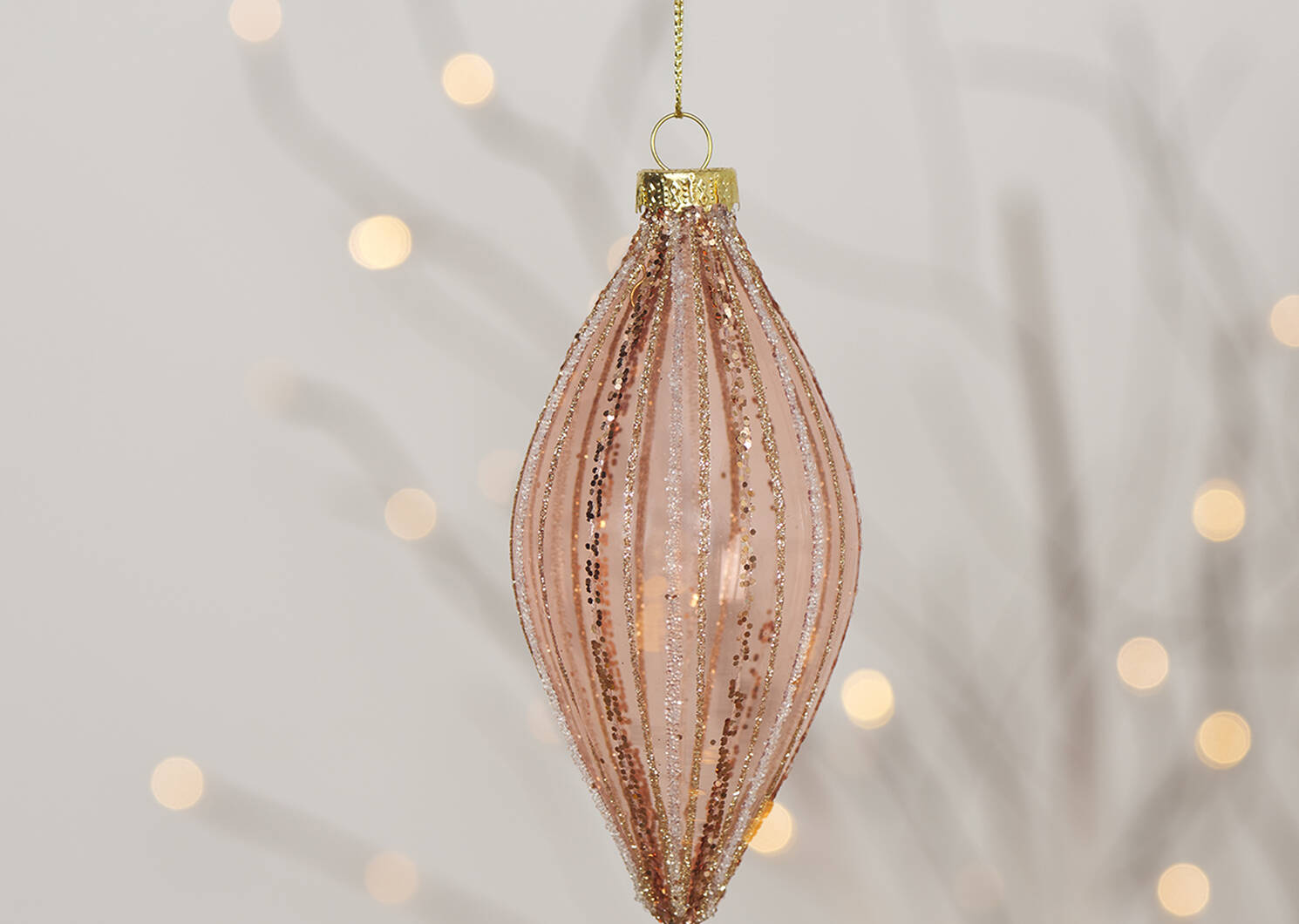 Antonia Finial Orn Ballet Pink