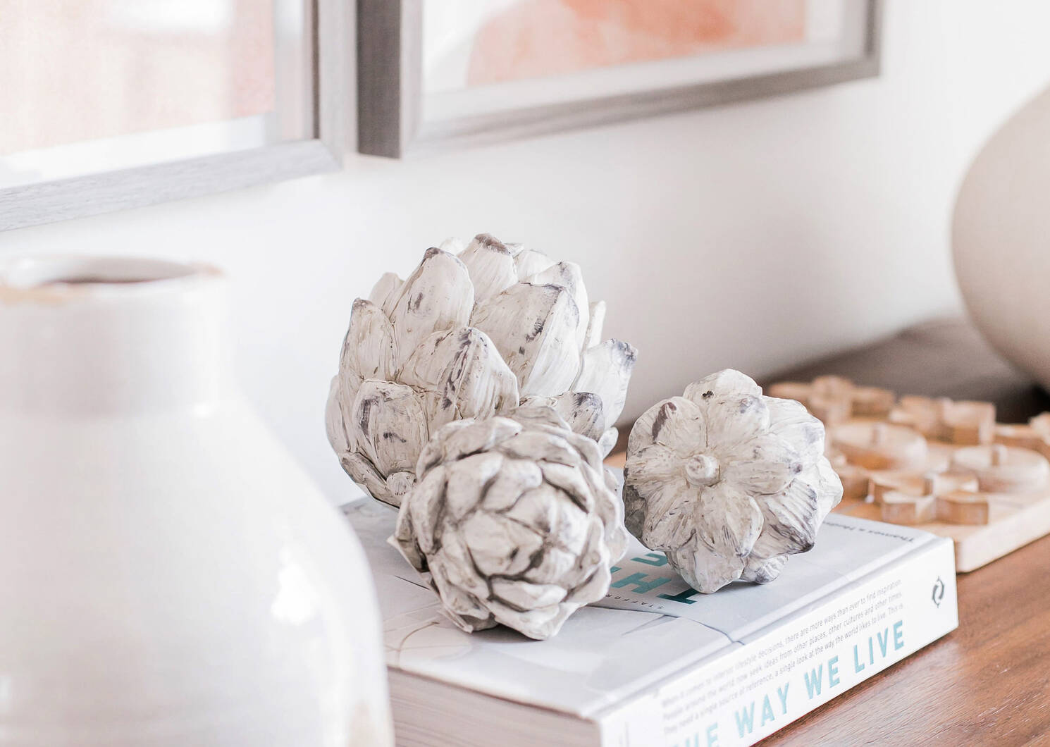 Ruta Artichoke Balls -White