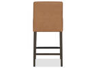 Maurizio Lthr Counter Stool -Torino Clay