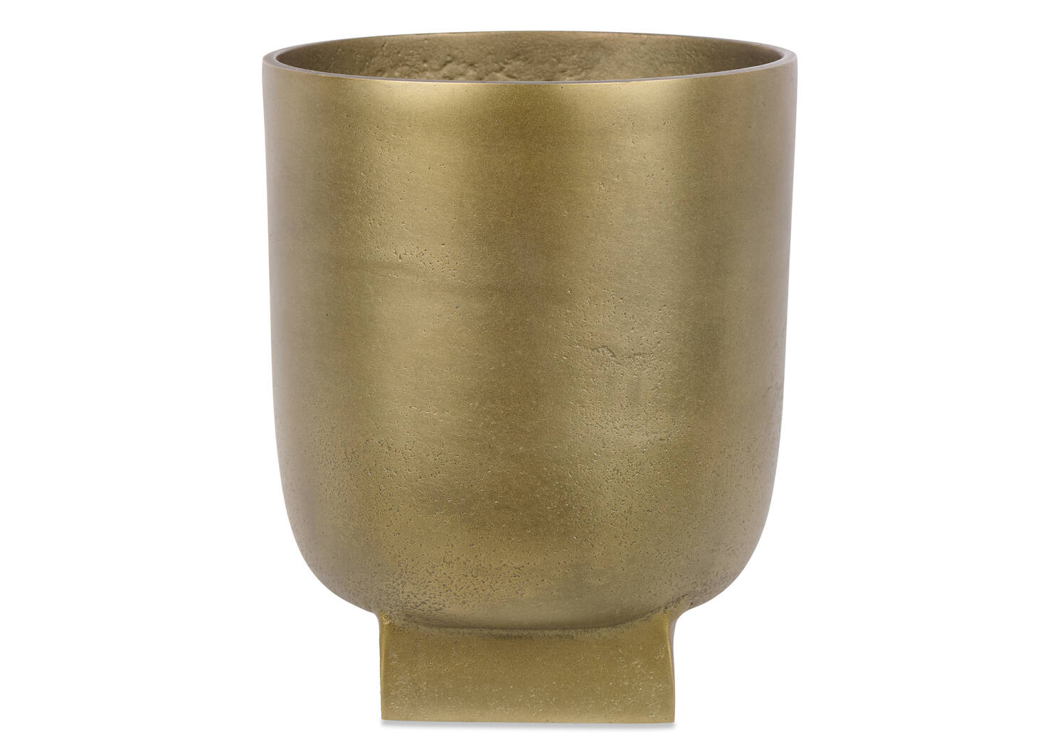 Maila Planter Small Antique Brass