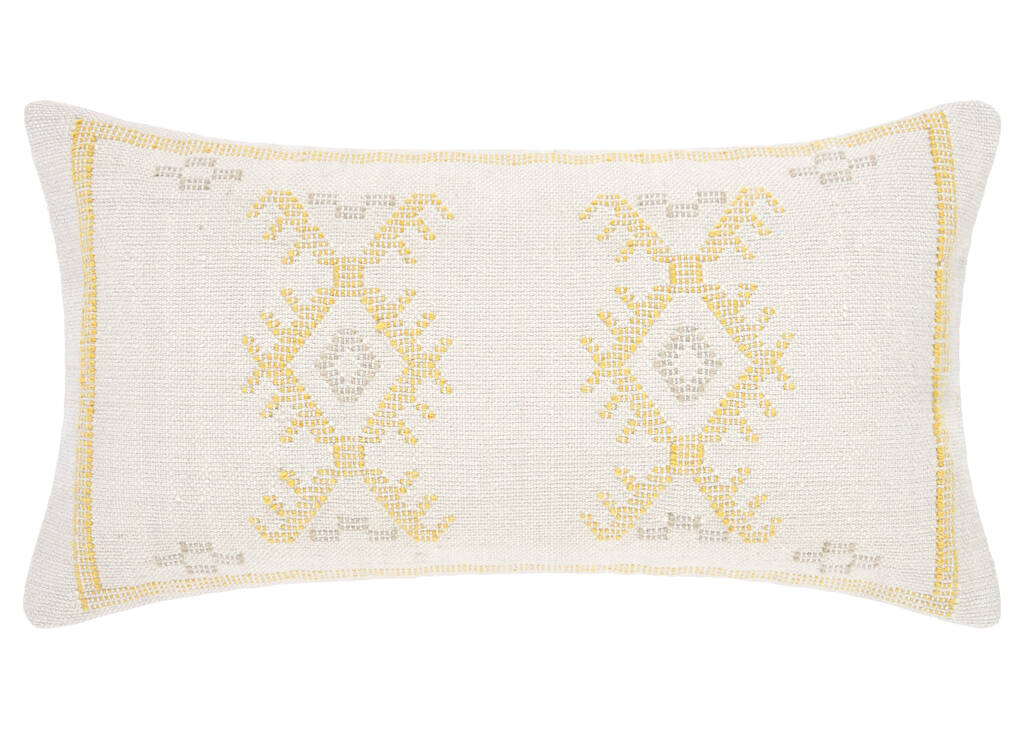 Aries Toss 12x22 Ivory/Cornsilk/White