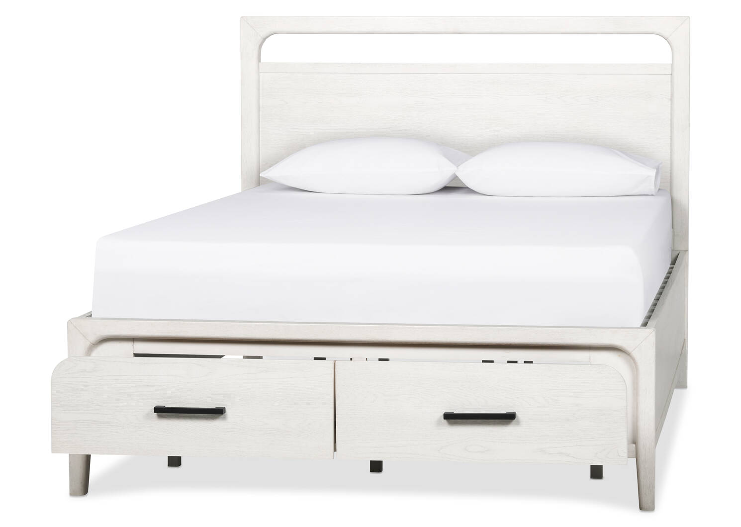 Marisol Storage Bed -Nevin Fog, QUEEN